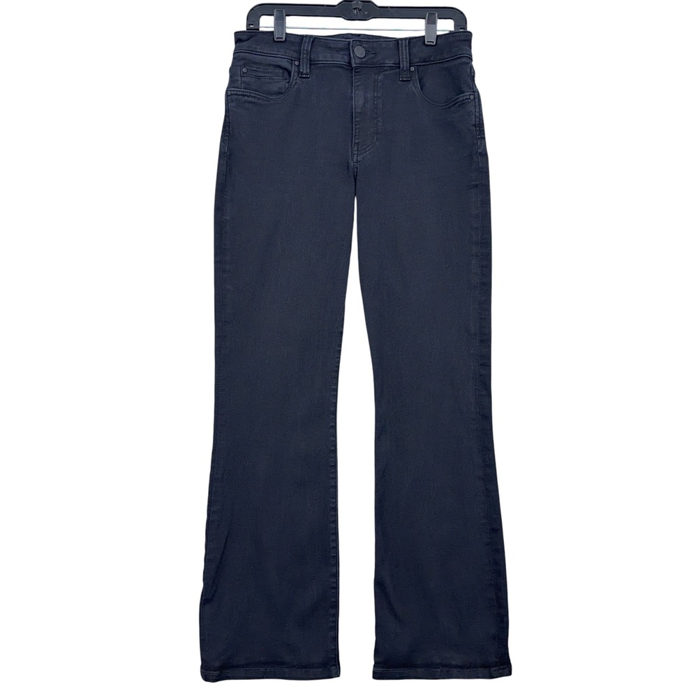 KUT from the Kloth Natalie Women 8 Rayon Cotton Blend Black Bootcut Jeans
